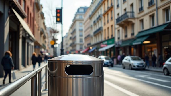 Bien dimensionner un conteneur poubelle pour un site fréquenté